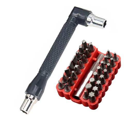 Robuste Schraubendreher-Bits, 6,35 mm, L-förmig, kleiner Steckschlüssel, Schraubendreher-Bit, Bohrer-Set, Bit, Steckschlüssel-Set Robuste Schraubendreher-Bits, 6,35 mm, L-förmig, kleiner Steckschlüssel, Schraubendreher-Bit, Bohrer-Set, Bit, Steckschlüssel-Set von Navna