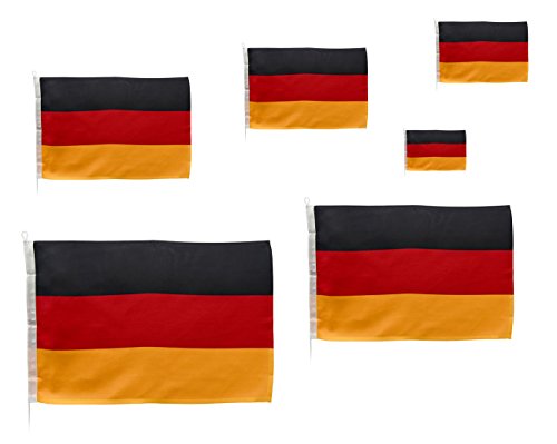 Navyline Gastlandflagge Deutschland, Größe:20 x 30 cm von Navyline