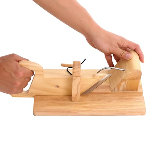 Gemüseschneider I Wurstschneider aus Holz I Manueller sicherer Schnitt für Wurst, Käse I Klinge aus Edelstahl I Geschenkidee für Aperitif Gemüseschneider I Wurstschneider aus Holz I Manueller sicherer Schnitt für Wurst, Käse I Klinge aus Edelstahl I Geschenkidee für Aperitif von Naxidf