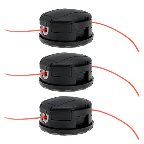 Nayciiy Trimmerkopf für Echo Weed Eater PAS210 PAS211 PAS225 PAS230 für Echo Speed Feed 400 SRM210 SRM211 SRM225 SRM230 für SHINDAIWA C230 C242 C2510 3 Stück von Nayciiy