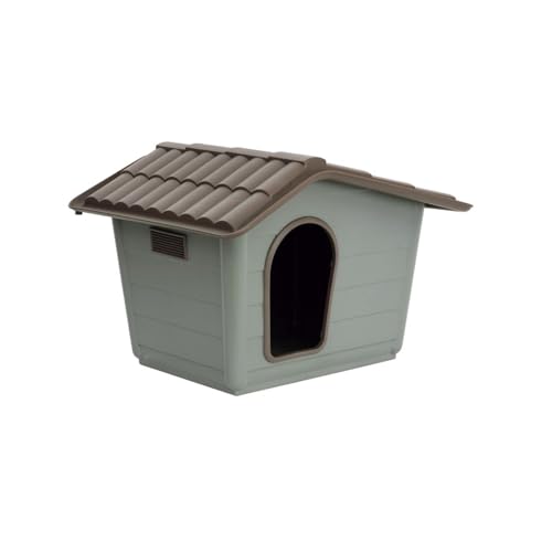 MP Bergamo 02301 Eco Gartenhaus und Unterschlupf Für Katzen, Kaninchen und Kleine Hunde, 41 X 31 X 39 cm von Nayeco