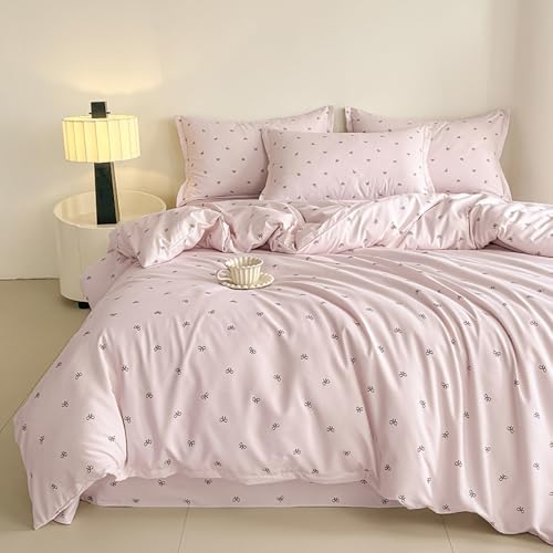 Nayoroom Bettwäsche 220x240 Lila mit Schwarz Schleifen Aesthetic Bettbezug Set Kawaii Schleifenmuster Weich Renforcé Microfaser Doppelbett Deckenbezug mit Reißverschluss und 2 Kissenbezug 80x80cm Nayoroom Bettwäsche 220x240 Lila mit Schwarz Schleifen Aesthetic Bettbezug Set Kawaii Schleifenmuster Weich Renforcé Microfaser Doppelbett Deckenbezug mit Reißverschluss und 2 Kissenbezug 80x80cm von Nayoroom
