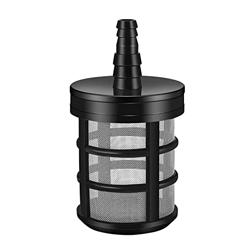 Schlauch Einlass Sieb Filter - Einlass Saugsieb Mesh Filter - mit 50 Mesh Sieb Hochdruckwassereinlassrohr Absaugrohr Filtergelenk - für Wasserpumpe Gartenreiniger Naysku von Naysku