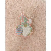 Ostern Hängend Pastell Ei Gonk/Wichtel Rosa Baum Dekoration Ornament Shabby Chic von NayworthCottageCraft