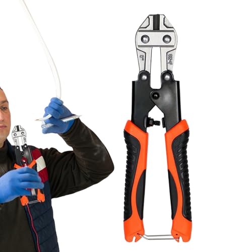 Nbbwwu Drahtseilschneider - Schweres Schneidwerkzeug für Stahlkabel,Industrielle Ergonomische Zange Für Bolzen Nägel Geländer Gartenzaun Terrasse von Nbbwwu