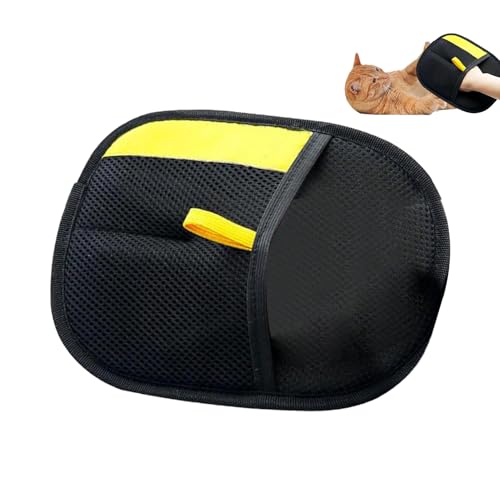 Nbbwwu Hundeabschued Handschuh, Haustier Haar Entferner Handschuh, Katzen Haar Entfernung Statische Handschuhe, Welpe Fellpflege Handschuhe, Wiederverwendbares Haustierent Entwirren Handschuh von Nbbwwu