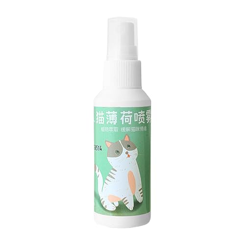 Nbbwwu Katzenminze-Spray, das wirklich funktioniert,Katzenminze-Sprühnebel | Natural Maximum Potency Cat Nip Bundle | Von Katzen- und Katzenliebhabern zugelassene Katzenminze, sicher und nicht süchtig von Nbbwwu