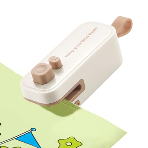 Nbbwwu Mini Snackbeutel Versiegelungswerkzeug - Klein Schneidegerät Für Snackbeutel,USB-Aufladbarer Frischehalter Mit Magnet Für Fisch Chips von Nbbwwu