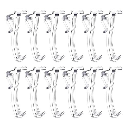 Nbbwwu -Vorhang-Clips, Seitenvorhang, Befestigungsmaterial für Seitenfenster, Möbelteile, Außenbereich, Badezimmer, Schlafzimmer, 12 Stück Nbbwwu -Vorhang-Clips, Seitenvorhang, Befestigungsmaterial für Seitenfenster, Möbelteile, Außenbereich, Badezimmer, Schlafzimmer, 12 Stück von Nbbwwu
