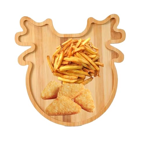 Nbbwwu Weihnachtliches Holztablett | Weihnachtsmann-Rentier-Lebensmitteltablett für Snacks, dekoratives Küchenservice für Urlaub, Abendessen, Käse, Kuchen, Lebensmittel, Snacks, Party, Süßigkeiten Nbbwwu Weihnachtliches Holztablett | Weihnachtsmann-Rentier-Lebensmitteltablett für Snacks, dekoratives Küchenservice für Urlaub, Abendessen, Käse, Kuchen, Lebensmittel, Snacks, Party, Süßigkeiten von Nbbwwu