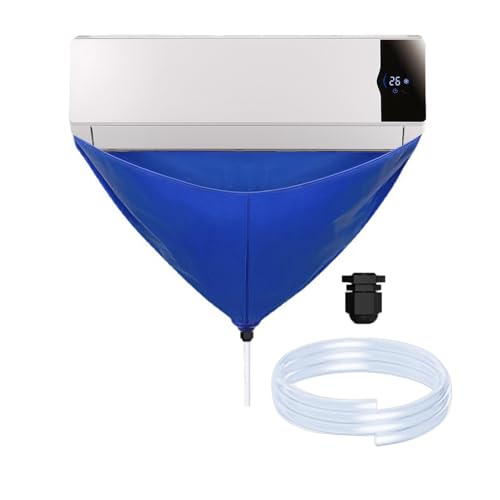 Split AC Cleaning Cover Bag, Air Conditioner Washing Bag, Wall Mounted AC Dust Wash Bag Kit, Air Conditioner Cleaning Tool, Waterproof Washing Service Bag for Home von Nbbwwu