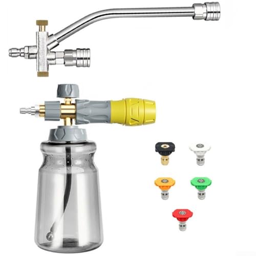 1000 ml Hand-Schaum-Gießkanne für professionelle Reinigung von Autos, Dächern und Einfahrten (1 Set) von NbgrvB