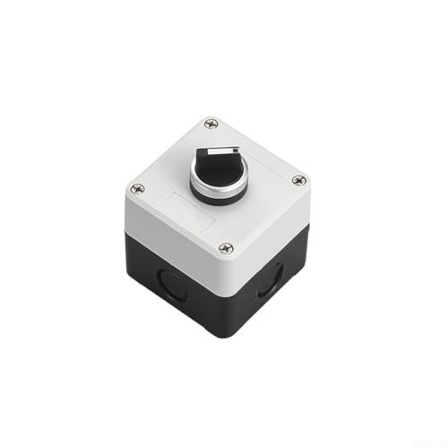 22 mm Drucktastenschalter-Steuerbox mit IP65 wasserdichtem Design, öldichter Gummidichtung und rostfreien Schrauben für sichere Installation (2) von NbgrvB