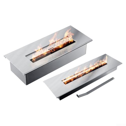3 Stück Kamin-Keramikfaser-Matte, hitzebeständige Decke für Feuerraum, Ethanolbrenner, Sicherheits-Weiß (30 × 20 × 2 cm) von NbgrvB