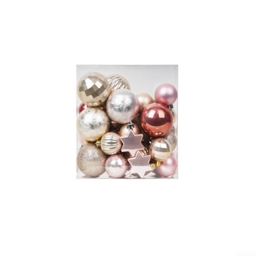 3435 Stück Weihnachtskugel-Ornamente für Baum- und Party-Dekoration, aus Kunststoff für verschiedene Feiertagsanlässe einschließlich Hochzeiten und Bankette (34 Stück) von NbgrvB