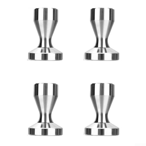 49 mm Kaffeestampfer für Espresso, ergonomisches Design mit flachem Boden für gleichmäßiges Tamping zu Hause oder in der Kaffeebar (58 mm) von NbgrvB