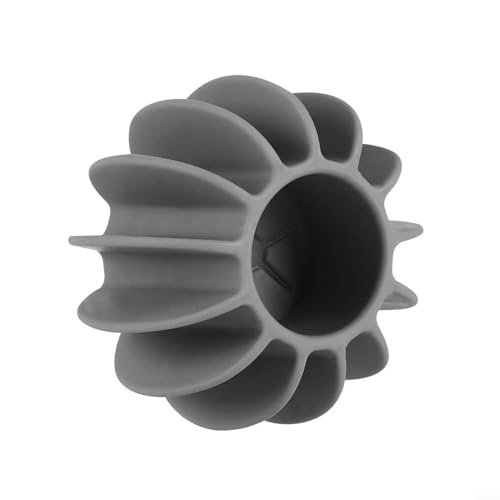 5 wiederverwendbare Wäschekugeln aus weichem Silikon für effiziente Waschergebnisse (grau) von NbgrvB