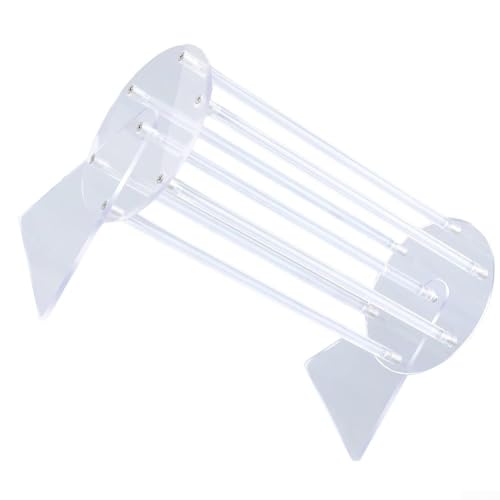 Acryl-Haarbandhalter und Organizer-Ständer zur ordentlichen Aufbewahrung von Stirnbändern, Haar-Accessoires, Schmuck und Uhren mit dickem Acryl von NbgrvB