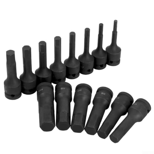 Adapter für elektrische Bohrmaschinen, 12 x 5 mm Sechskantkopf für verbesserte Leistung bei Reparaturaufgaben (H19) von NbgrvB
