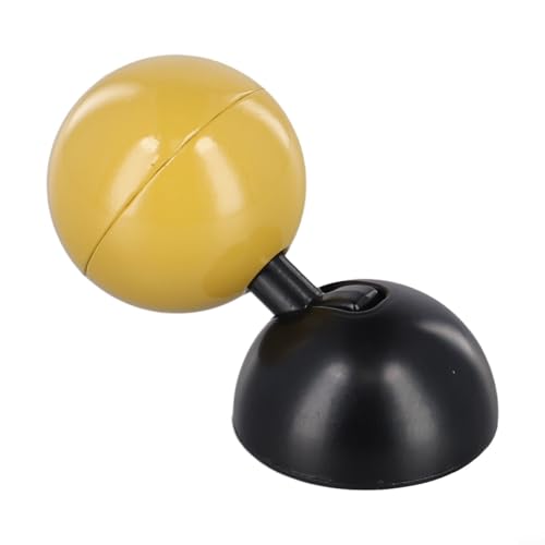 Auto Push to Start Button Rocker, Car Button Start Lever Car Engine Start Stop Button Joystick, Metal Ball Bar Automotive Touch Start Button, Car Ignition Button Decorations (Yellow) von NbgrvB