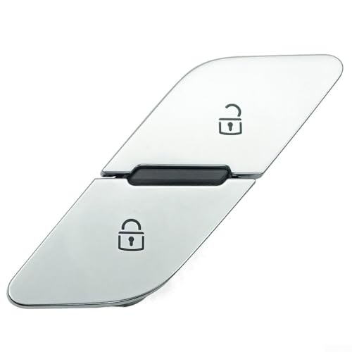 Autotür für A6 mit 4kg962107a Ersatz ABS Interieur Steuertaste kompatibel A7 Schloss für C8 Plus Switch Modelle Silber von NbgrvB