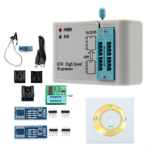 Benutzerfreundlicher USB-SPI-Programmierer unterstützt umfangreiche Chip-Kompatibilität, einschließlich der beliebten 24 und 25 Modelle von NbgrvB