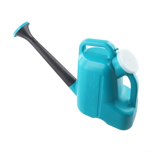 Blumengießtopf aus Kunststoff mit langem Mund-Design, für präzises Gießen in Gärten (blau) von NbgrvB