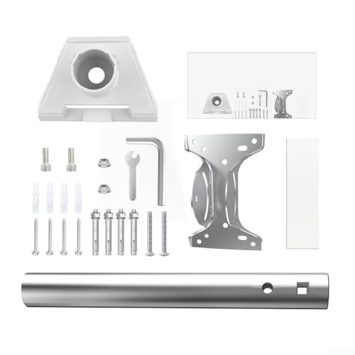 Dachhalterung für Starlink for Gen Heavy Duty Pivot Straight/Bent Tube Bracket Kit 3 mit starker Tragfähigkeit (gerades Rohr) von NbgrvB