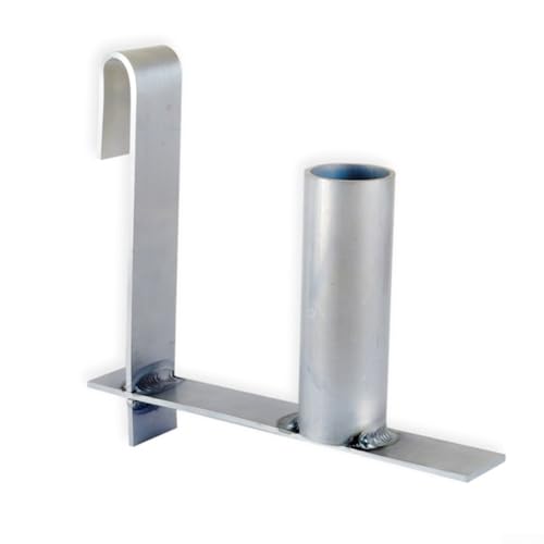 Edelstahl PVC Sichtschutzstreifen Abrollhilfe für Einzelstabmatte Gitterzäune Installationszaun Sichtschutz Spender Montagewerkzeug Wiederverwendbar Sichtschutz Rollenhalter Doppelhaken von NbgrvB