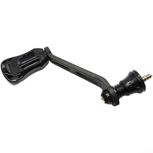 Einzelner Wipparmgriff 70 mm für STELLA und VANFORD Rollen mit Kohlefaser-Konstruktion und zwei Kugellagern für Angelrollen Reparatur oder Modifikation (schwarz) von NbgrvB