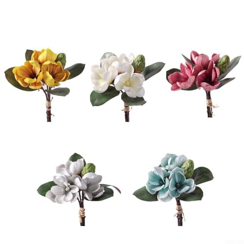 Elegante künstliche Orchidee, Blumen-Design, schicke Magnolien, Ihre Dekorationsbedürfnisse (blau) von NbgrvB