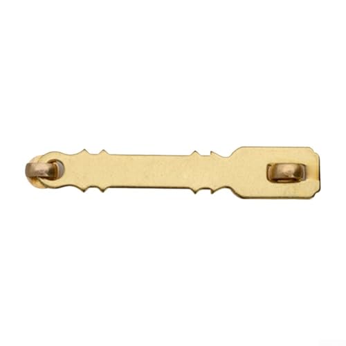 Eleganter Türriegel aus antikem Messing, sichert Ihr Zuhause mit klassischem Design und Haltbarkeit (Messing) von NbgrvB
