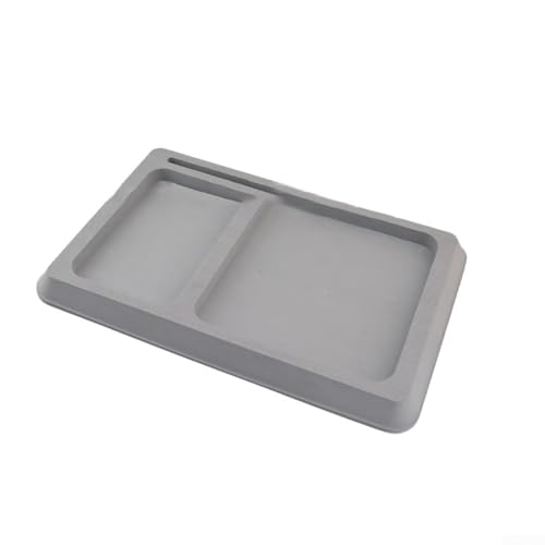 Fach Handy Boot Dash Pad Handyhalterung mit abgestuftem Fischlineal für Meer Marine Angeln Bootfahren Center Deck Werkzeug Zubehör (Tablett) von NbgrvB