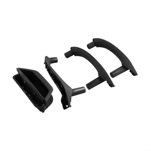 Für BMW X3 F25 2011 2017 Innentürverkleidungsgriff-Set 4-teiliges Innenzubehör (schwarz) von NbgrvB
