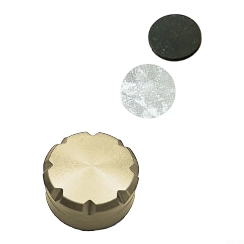 Für DAIWA 22 Für TATULA TW 80SV 70 Casting Spule Bremsknopf Ersatz aus Aluminiumlegierung mit Unterlegscheiben zur Befestigung (grau) von NbgrvB