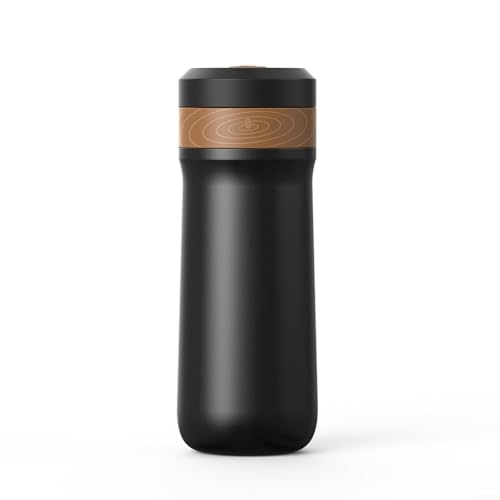 Für French Press Kaffeemaschine mit isoliertem Edelstahldeckel und Design für Reisebegeisterte von NbgrvB