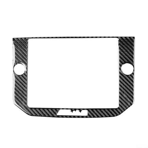 Für Maserati für Ghibli Navigations-Panel-Abdeckung 2014 2015, stilvolle Karbonfaser-Optik, einfache Anwendung mit Klebeband von NbgrvB