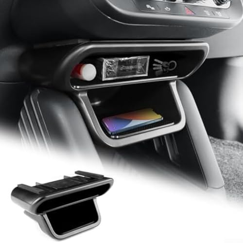 Für Mini Cooper ESE J01 EV 2024 2025 Schalt-Aufbewahrungsbox verbessern die Fahrzeugfunktionalität (ABS Schwarz) von NbgrvB