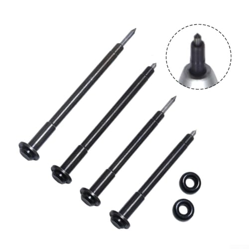 Gravierstift für Glas und Metall für Präzisionsspitze und praktische O-Ringe (58 mm) von NbgrvB