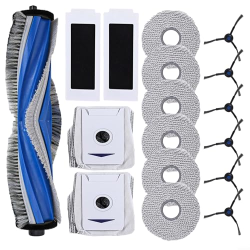 Hauptseitenbürsten und Filter für ECOVACS für DEEBOT für T30 PRO für OMNI Wischtücher und Staubbeutel für effiziente Reinigungsleistung Hauptseitenbürsten und Filter für ECOVACS für DEEBOT für T30 PRO für OMNI Wischtücher und Staubbeutel für effiziente Reinigungsleistung von NbgrvB