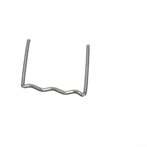 Heißheftklammern, 100 Stück für Auto-Stoßstangen-Reparaturen, 0 60/0 8 mm Schweißnägel (0,8 mm flache Heftklammern) von NbgrvB