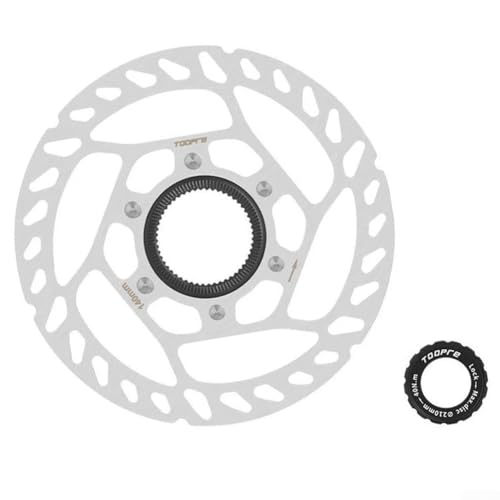Hocheffiziente Scheibenbremse für Mountainbikes und Rennräder, 140/160/180/203 mm, Edelstahl für hervorragende Leistung (203 mm) von NbgrvB
