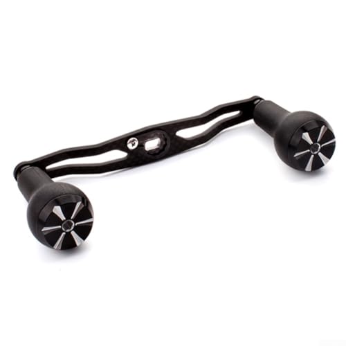 Köder Wassertropfen Trommel Griff Leichte Konstruktion für S Angeln Bedürfnisse (Rechts Schwarz) von NbgrvB