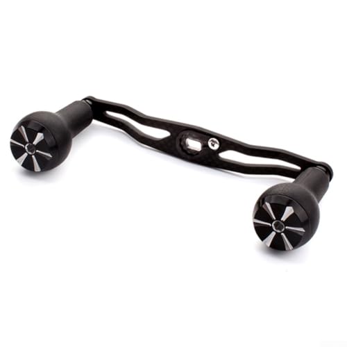 Köder Wassertropfen Trommel Griff Leichte Konstruktion für S Angeln Bedürfnisse (links schwarz) von NbgrvB