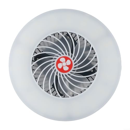 Kompaktes und wiederaufladbares Zeltlicht mit Ventilator, mit mehreren Beleuchtungsoptionen für Heckklappe und Camping Kompaktes und wiederaufladbares Zeltlicht mit Ventilator, mit mehreren Beleuchtungsoptionen für Heckklappe und Camping von NbgrvB