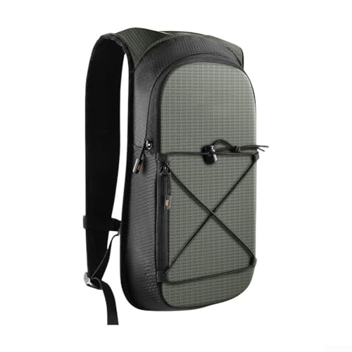 Leichter, isolierter Trinkrucksack zum Wandern, 1 5 l Wasserflaschenfach für bequeme Wasseraufbewahrung (grau) von NbgrvB