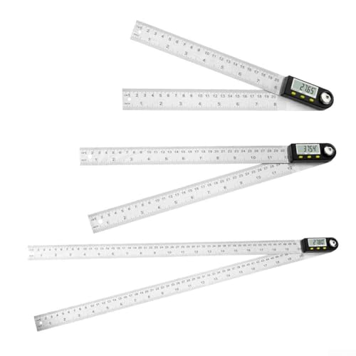 Leistungsstarker digitaler Winkelmesser mit ergonomischem Design und einfacher Bedienungsanleitung (300 mm) von NbgrvB