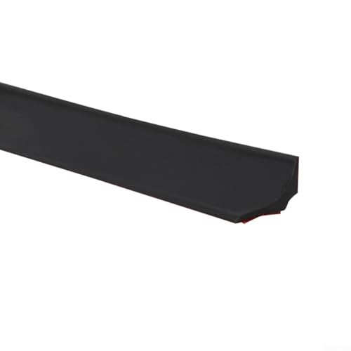 Mehrzweck-Silikon-Wasserstopper-Streifen, effektive Lösung für lockenlose Duschen und Nassbereiche (schwarz, 100 cm) von NbgrvB