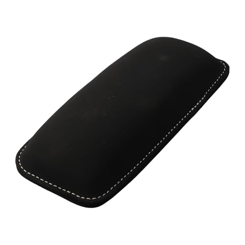 Memory Foam Auto Knieschoner für Bein Oberschenkel Kissen mit Wildlederbezug, unterstützt Auto Kopfstütze, passt Mittelkonsole und Türarmlehne (A) von NbgrvB