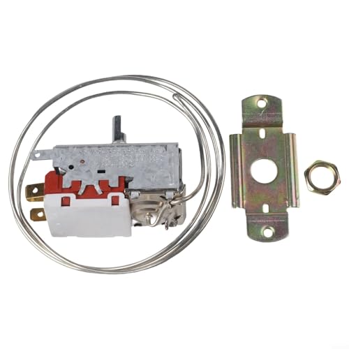 Metall-Temperaturregler, 3-poliger Thermostatschalter mit 80 cm Kabel für Kühlschranksysteme von NbgrvB